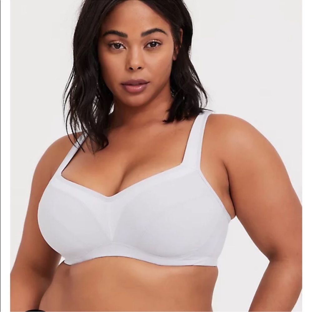Torrid Mid Impact Underwire Solid Active Sports B… - image 1